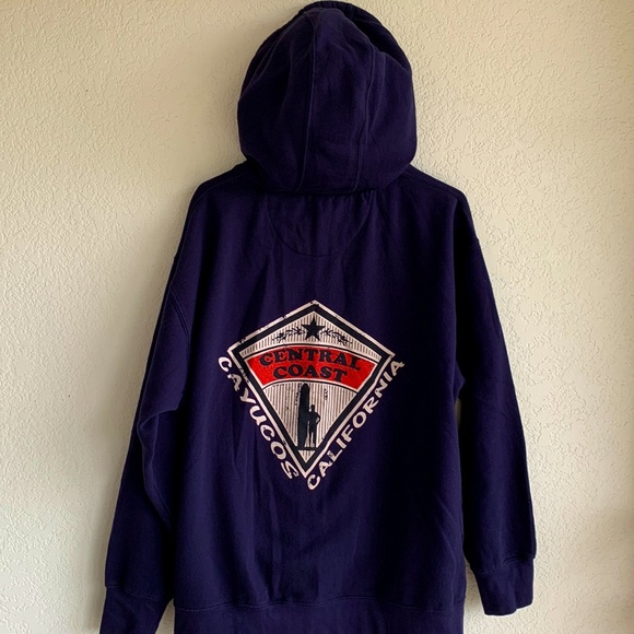 California Central Coast Cayucos Zip-Up Hoodie - Large - Picture 2 of 7